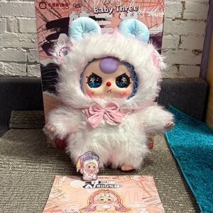 New! Baby Three 800% AI Blue Glitter Eye Confirmed Sheep